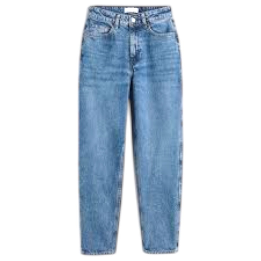 H&M High Rise Slim Leg Mom Jeans- Size 2